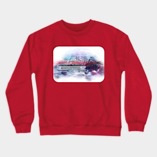 Watercolor Vintage Chevrolet Crewneck Sweatshirt